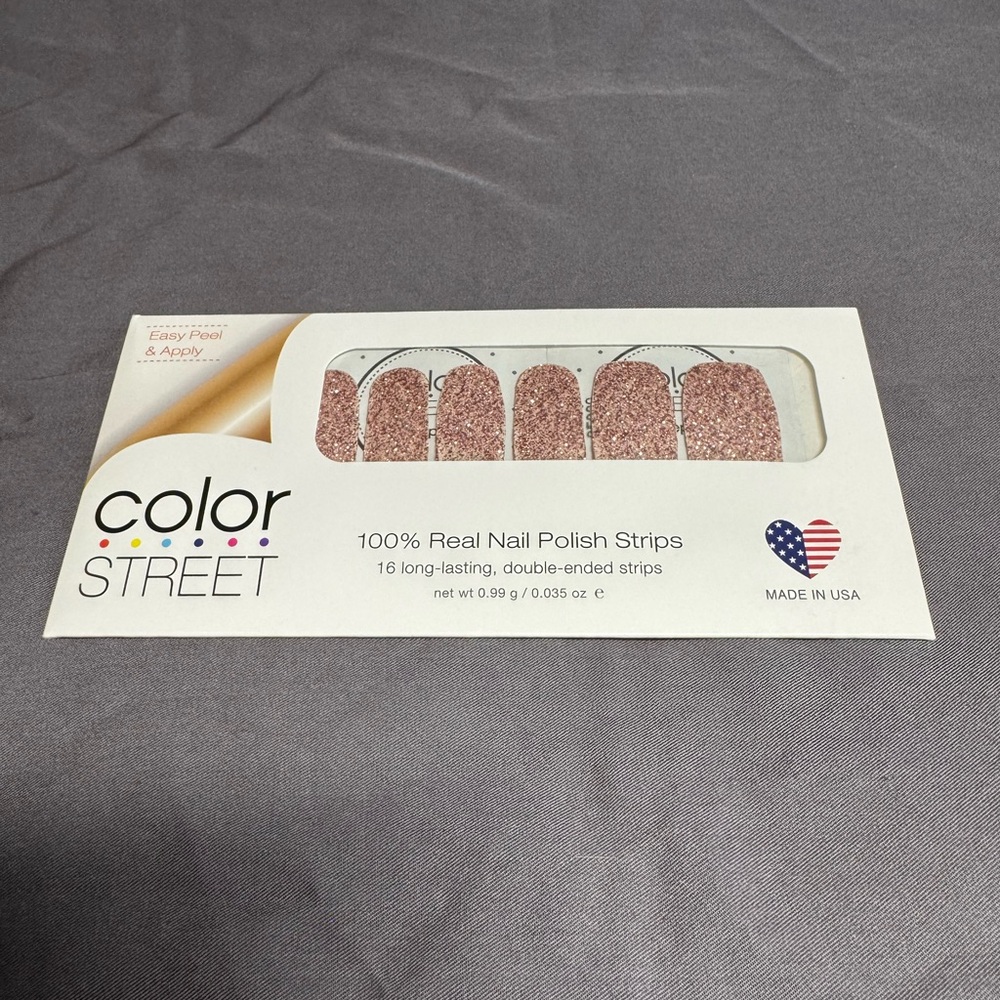 *Retired* Color Street: Belize Bellini | Pink Glitter Party Barbie Pastel Spring - Picture 3 of 12